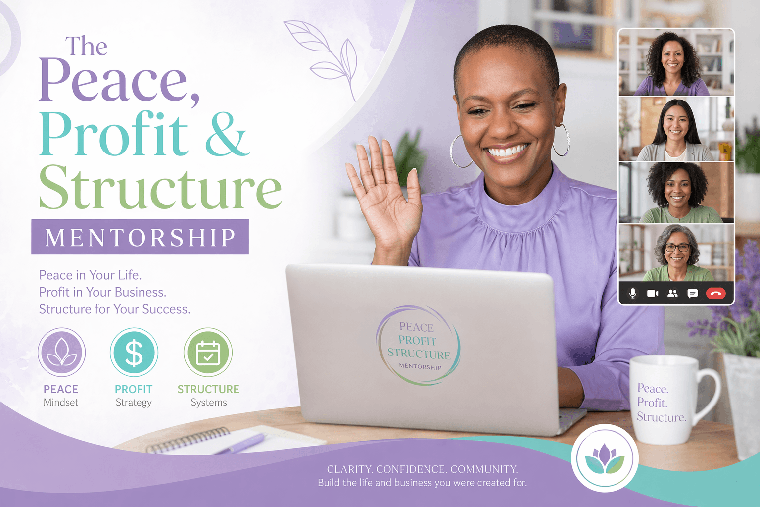 The Peace, Profit & Structure — 12-Month Business Mentorship